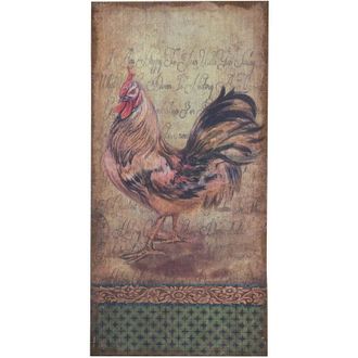 Biscottini International Biscottini - Impresi&oacute;ngallo Sobre La Tela De Yute Crudo Con Efecto Envejecido