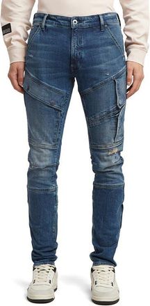 G-Star Airblaze 3D Skinny Jeans in Worn In Mountain Dusk at Nordstrom, Size 34 X 32