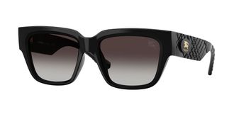 Burberry BE4506U 30018G Womens Sunglasses Black Size 53