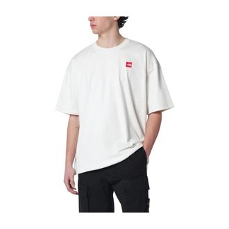 The North Face Red Box T-shirt met Korte Mouwen - Heren - Outdoor shirts - Wit - L - Katoen - Fitness
