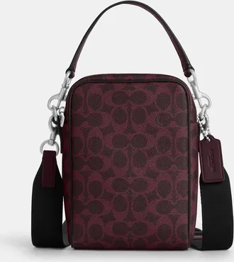 Coach Tristan Crossbody Bag 14 In Signature Canvas