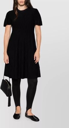Emporio Armani striped midi dress