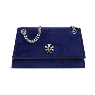 Tory Burch Tory Burch, Shoulder Bags, female, Blue, Size: ONE SIZE Kira Mini Shoulder Bag