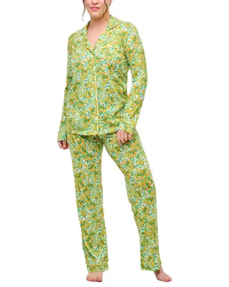 Cosabella 2pc Bella Printed Top Pant Set