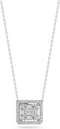 Glaze Jewelry Cubic Zirconia Pendant Necklace in Silver at Nordstrom Rack