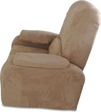 Baldiflex Poltrona Relax Alzapersona Elettrica A Motore Reclinabile Con Telecomando E Rivestita In Tessuto Beige - Baldiflex