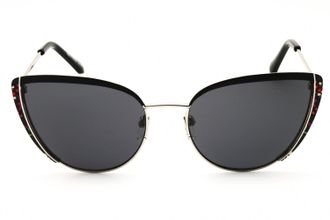 Draper James DJ7063 Cat Eye Metal Frame Sunglasses - Navy