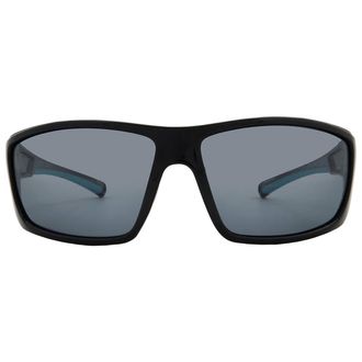 Body Glove BGFL 25 425 Polarized Smoke Mirror Wrap Mens Sunglasses 10270147.CGR BLKSMK
