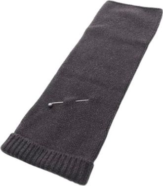 Louis Vuitton Pre-owned Scarves, female, Gray, Size: ONE SIZE Pre-owned Vintage Shawl