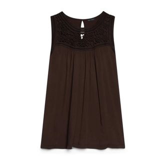 Fiorella Rubino Donna, Top, Marrone, XS, new