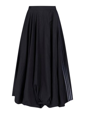 Yohji Yamamoto Gonna Midi Gradient 3 Stripes