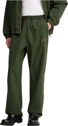 Les Deux Hudson Trainingsbroeken - Heren - Sweatpants - Groen - L - Polyester - Broeken