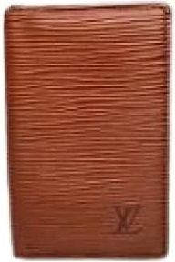 Louis Vuitton Pre-owned Wallets, female, Brown, Size: ONE SIZE Pre-owned Leather Wallet