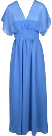 Marella Blue Polyester Women Dress