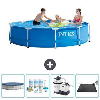 Intex Piscina Con Estructura Redonda - 305x76 Cm - 5-piezas Scb62
