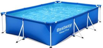 Bestway Piscina Pvc 300x201x66cm Cart Bestway Pvc Azul Splash Fp Rec