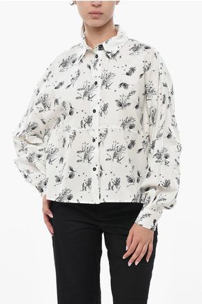 Woolrich Patterned Blouse WILDERNESS size Xs