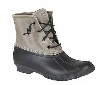 Sperry Top-Sider Womens Saltwater Puff Boot In Black Grey