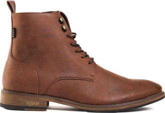 V.Gan Mens Vegan Rye 2 Ankle Boots - Tan - Size UK 10