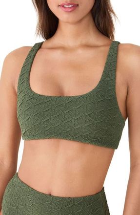 Andie Swim The Devon Bikini Top in Thyme at Nordstrom, Size 3X-Large
