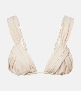 Bananhot Top bikini Iris drapeggiato