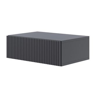 Selsey Veldio - Comodino Sospeso - 50 Cm - Nero - Selsey