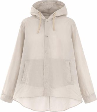 Our Legacy Grey Solid Hood Jacket
