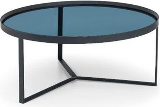 Julian Bowen Loft Coffee Table 90cm Smoked Glass - Julian Bowen | TJ Hughes