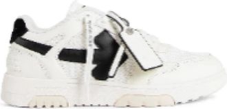 Off-white Slim Out Of Office Sneakers - Heren - Sneakers - Wit - 44 1/2 EU - Leer - Schoenen
