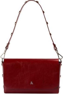 Scalpers Mini Leather Studs Bag in Red at Nordstrom