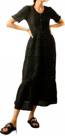 Guadalupe Design Womens Julieta Dress In Black