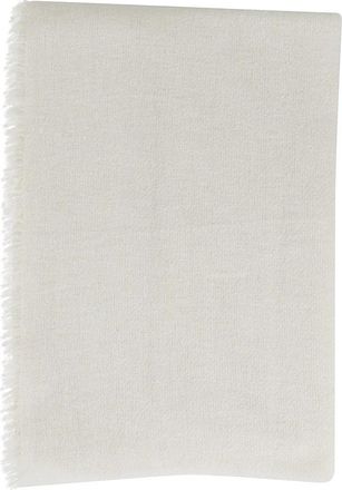 Faliero Sarti Stijlvolle Pablo Sjaal - Dames - Wintersjaals - Wit - ONE Size - Wol - Accessoires