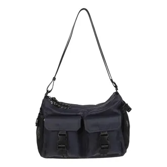 A.P.C. A.p.c., Tassen, Heren, Blauw, ONE Size, Trek Schoudertas
