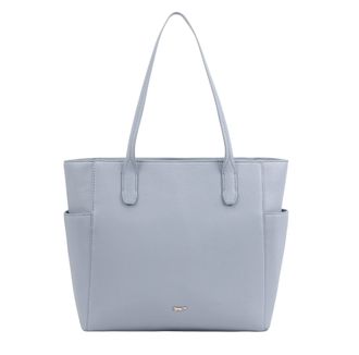 Paul Costelloe Womens Lucinda Leather Shoulder Bag - Blue - One Size