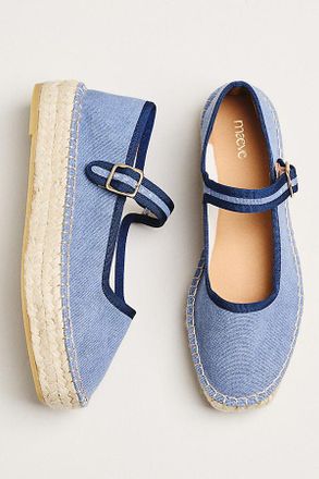 Maeve Mary Jane Espadrille Flats