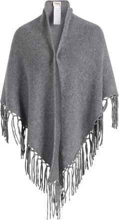 Max Mara Wkatornado Chal - Accessories - Mujer - Gris - ONE SIZE
