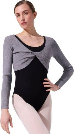 Capezio Shrug with Faux Knot in Medium Grey at Nordstrom, Size Medium/large