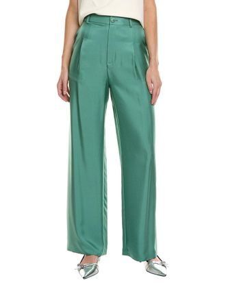 Sally Lapointe Lapointe Organic Silk Relaxed Pant
