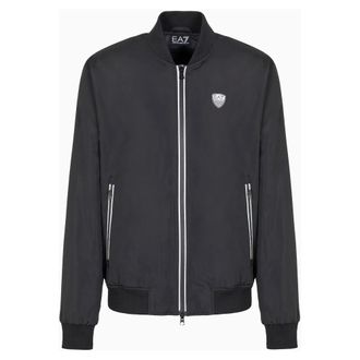 Emporio Armani Emporio Armani Ea7, Heren, Jassen, Zwart, Maat: XL Nylon