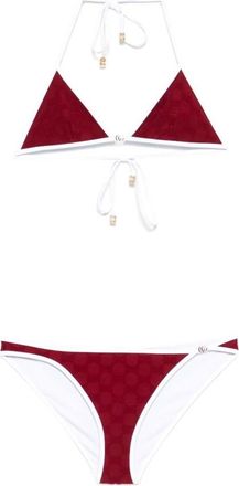 Gucci Dames, Badkleding, Rood, Maat: XS