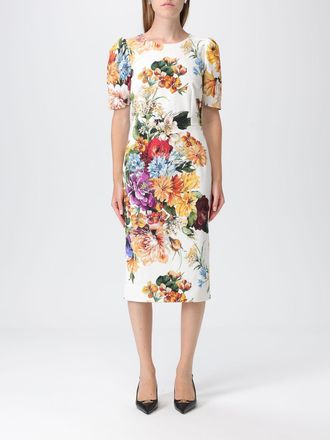 Dolce & Gabbana Abito midi Dolce & Gabbana in misto cotone