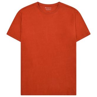 Knowledge Cotton Apparel Agnar Basic T-Shirt T-Shirt f&uuml;r Herren | rot