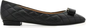 Ferragamo Quilted Varina Ballet Flat