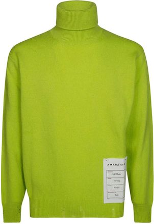 Amaranto Maglione Dolcevita a collo alto - Verde