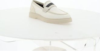 Brunello Cucinelli Womens Beige Loafers Shoes