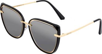 Bertha Sunglasses Rylee Polarized Sunglasses in Black/black at Nordstrom