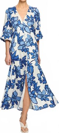 Kivari Marnie Maxi Dress In Blue