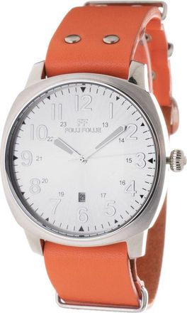Folli Follie Leather Mens Watch