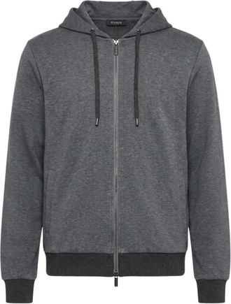 PESERICO Heren, Sweatshirts & Hoodies, Grijs, Maat: XL