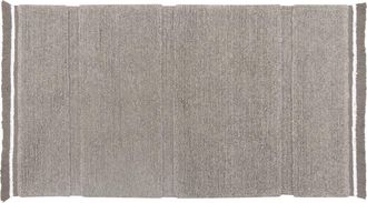 Lorena Canals Steppe Woolable Washable Wool Rug in Sheep Grey at Nordstrom, Size Small